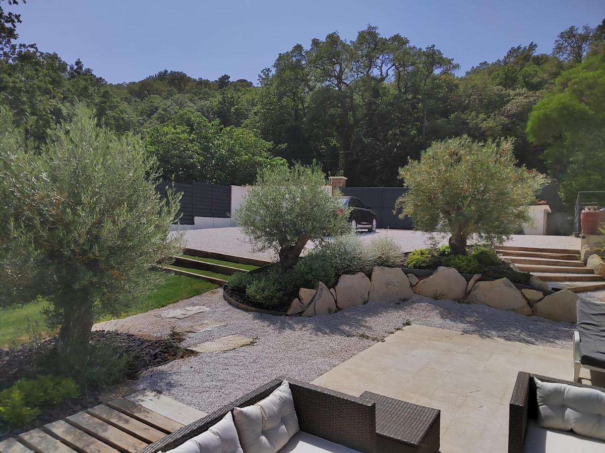 Villa Les Trois J Grimaud Exterior foto